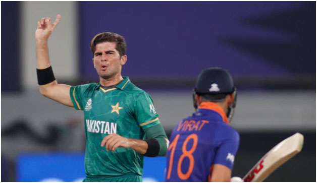 Pakistan pacer Shaheen Shah Afridi win over arch-rivals India team in World Cup 2021.